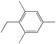 1,3,5-trimethyl-2-ethylbenzene 结构式