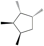 1,cis-2,cis-3,trans-4-tetramethylcyclopentane 结构式