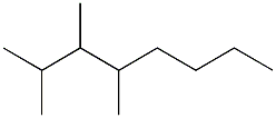 2,3,4-trimethyloctane 结构式