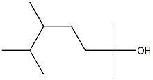 2,5,6-trimethyl-2-heptanol 结构式