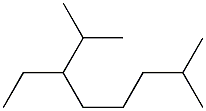 2,7-dimethyl-3-ethyloctane 结构式