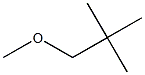 methyl 2,2-dimethylpropyl ether 结构式