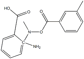 METHYL ANTHRANILIC ACID 2-AMINO-5-METHYL BENZOIC ACID 结构式