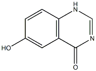 6-HYDROXYQUINAZOLIN-4(1H)-ONE 结构式