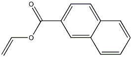 2-萘甲酸乙烯酯 结构式