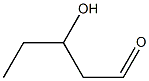 3-羥戊醛 结构式