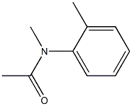 N-甲-N-乙醯鄰甲苯胺 结构式