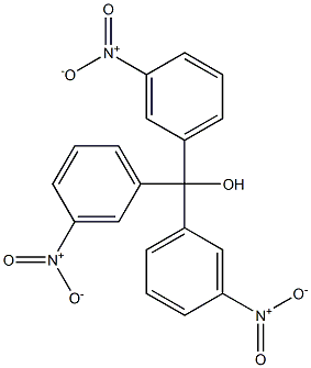 參(3-硝苯)甲醇 结构式