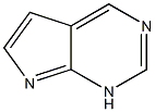 1H-Pyrrolo[2,3-d]pyrimidine 结构式