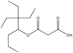 DIETHYLETHYL-2-PENTYL MALONATE 结构式