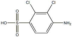 4-AMINO-2,3-DICHLOROBENZENE SULFONIC ACID 结构式