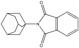 2-(1-ADAMANTYL)-1H-ISOINDOLE-1,3(2H)-DIONE 结构式