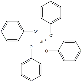 Silicon tetraphenoxide 结构式