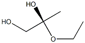 (S)-(+)-2-(METHYLMETHOXY)-1,2-PROPANEDIOL, 98% E.E. 98% ASSAY 结构式