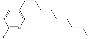 2-CHLORO-5-N-NONYLPYRIMIDINE 99% 结构式