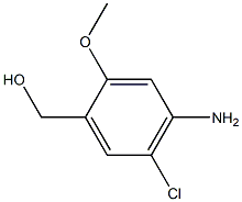 4-AMINO-5-CHLORO-2-METHOXYBENZYL ALCOHOL 结构式