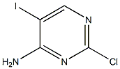 4-AMINO-2-CHLORO-5-IODOPYRIMIDINE, 95+% 结构式