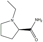 (R)-(+)-1-ETHYL-2-PYRROLIDINECARBOXAMIDE 99+% 结构式