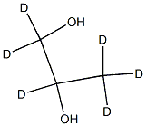 1,2-PROPANEDIOL (D6, 98%) 结构式