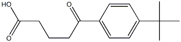 5-(4-TERT-BUTYLPHENYL)-5-OXOVALERIC ACID 95% 结构式