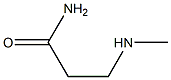 3-(METHYLAMINO)PROPANAMIDE 结构式