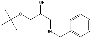 1-Benzylamino-3-tert-butoxy-propan-2-ol 结构式