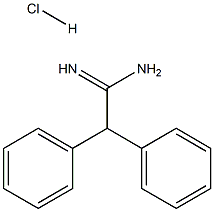2,2-Diphenyl-acetamidine HCl 结构式