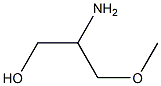 2-Amino-3-methoxy-propan-1-ol 结构式