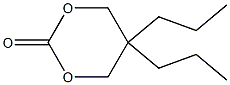 5,5-Dipropyl-[1,3]dioxan-2-one 结构式