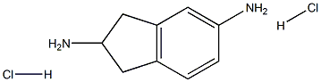 Indan-2,5-diamine 2HCl 结构式