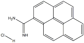 Pyrene-1-carboxamidine, hydrochloride 结构式