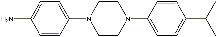 1-(4-ISOPROPYL PHENYL)-4-(4-AMINOPHENYL )PIPERAZINE 结构式