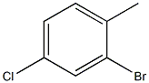 2-BROMO-4-CHLORO-1-METHYLBENZENE 结构式