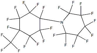 PERFLUORO{N-(4-METHYLCYCLOHEXYL)PIPERIDINE} 结构式