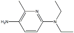 2-(DIETHYLAMINO)-5-AMINO-6-METHYLPYRIDINE 结构式