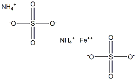 AMMONIUM IRON(II) SULFATE - STANDARD VOLUMETRIC SOLUTION (0.2 M) FOR COD - DETERMINATION 结构式