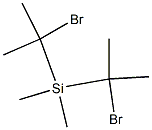 DIMETHYL-BIS-(ALPHA-BROMOISOPROPYL) SILANE 结构式