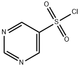 PYRIMIDINE-5-SULFONYL CHLORIDE 结构式