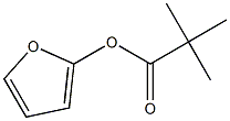 2-FURYL 2,2-DIMETHYLPROPIONATE 结构式