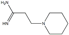 3-PIPERIDIN-1-YL-PROPIONAMIDINE 结构式