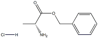 benzyl (2R)-2-aminopropanoate hydrochloride 结构式