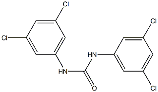 N,N'-bis(3,5-dichlorophenyl)urea 结构式