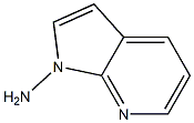 1H-pyrrolo[2,3-b]pyridin-1-amine 结构式