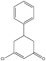 3-chloro-5-phenylcyclohex-2-en-1-one 结构式