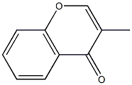 3-methyl-4H-chromen-4-one 结构式