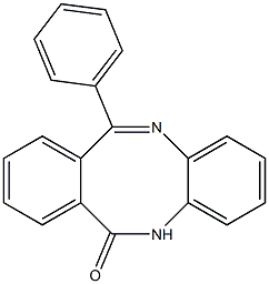 11-phenyl-5,6-dihydrodibenzo[b,f][1,4]diazocin-6-one 结构式