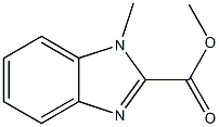 methyl 1-methyl-1H-benzo[d]imidazole-2-carboxylate 结构式