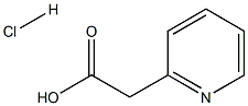 pyridin-2-ylacetic acid hydrochloride 结构式