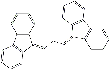 9-[3-(9H-fluoren-9-yliden)propylidene]-9H-fluorene 结构式