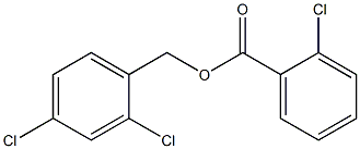 2,4-dichlorobenzyl 2-chlorobenzoate 结构式